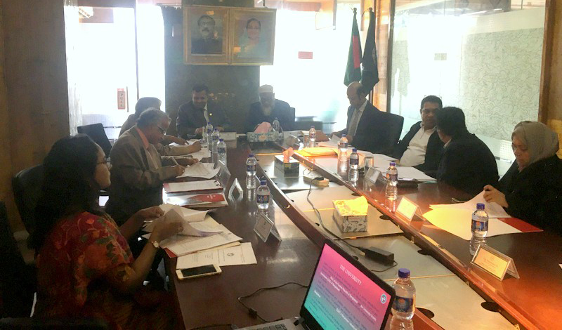 1st Academic Council of CUST was held